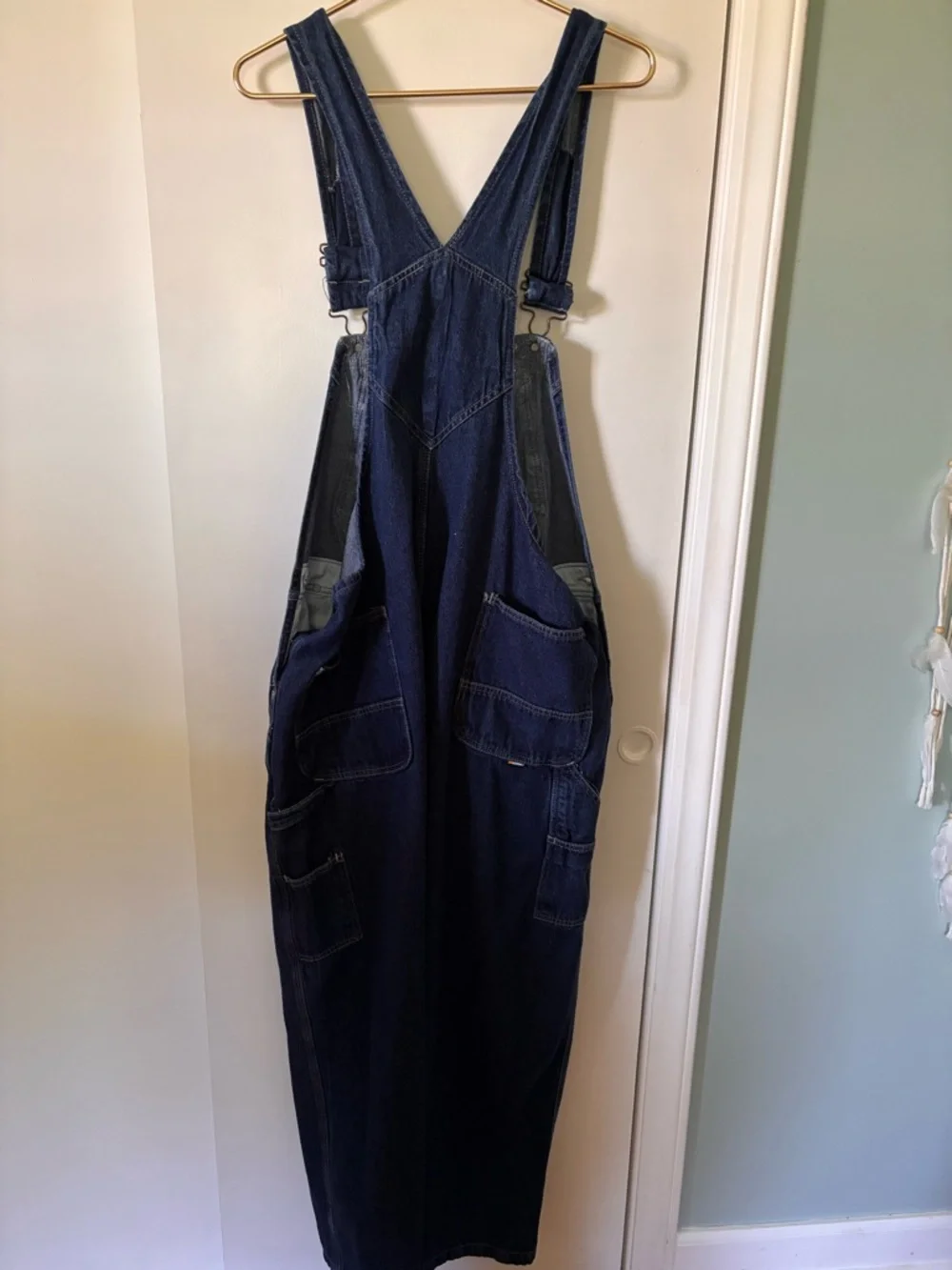 Vintage Berne Denim Overalls SZ 44 - Picture 5 of 12
